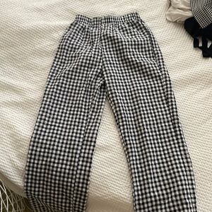 Shein flowy gingham pants